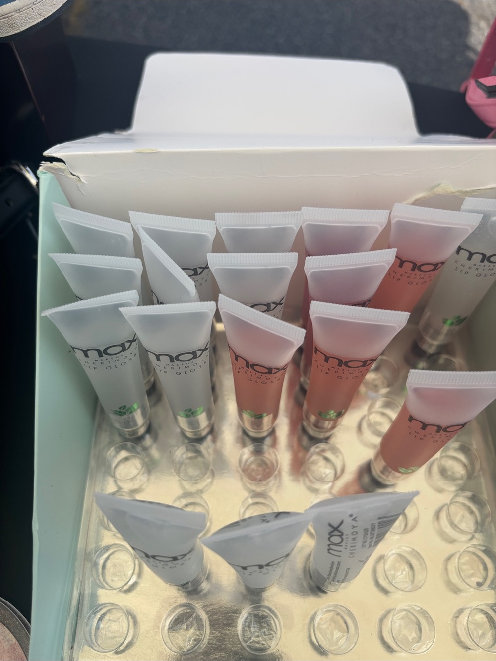 Lip Gloss Trio Set - Pink and Clear Shades